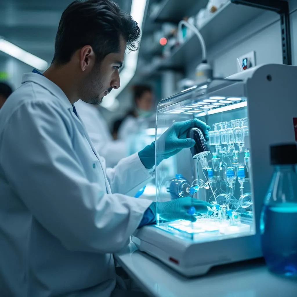 Laboratorio de biosensores